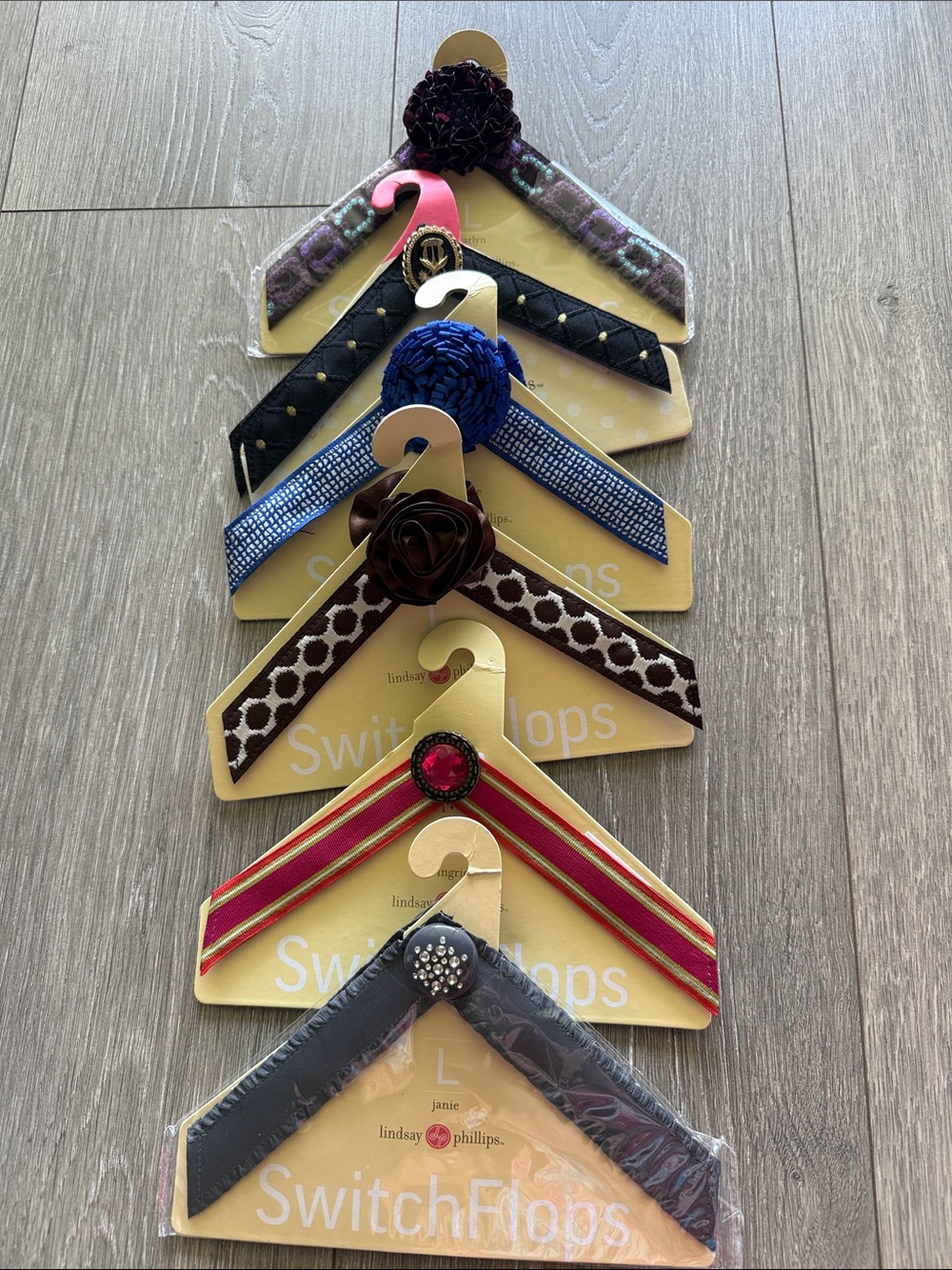 lindsay phillips Decorative Flip flop interchangable straps